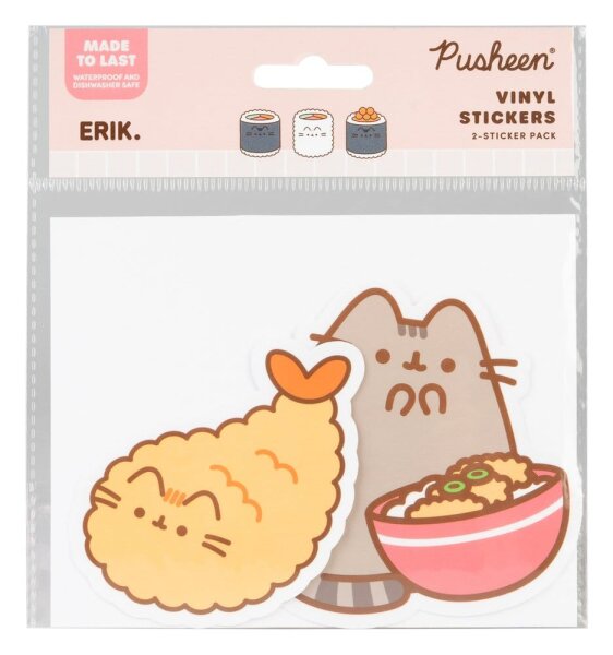 Pusheen Vinyl-Sticker Sushi Roll Vol. 2 2er Set