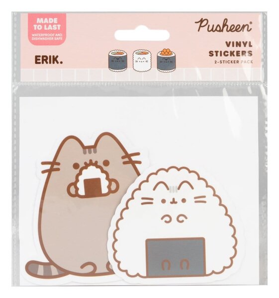 Pusheen Vinyl-Sticker Sushi Roll Vol. 3 2er Set