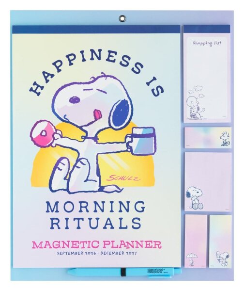 Snoopy magnetischer Planer 2026/27 30 x 35 cm