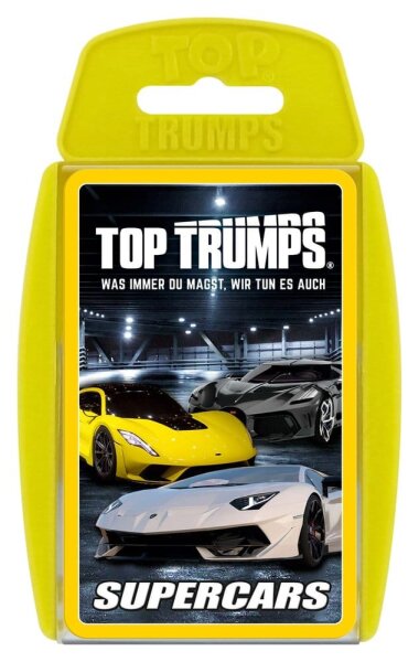 Super Cars Kartenspiel Top Trumps *DE*