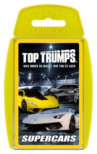 Super Cars Kartenspiel Top Trumps *DE*