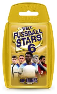 Weltfussballstars 6 Kartenspiel Top Trumps *DE*