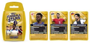 Weltfussballstars 6 Kartenspiel Top Trumps *DE*