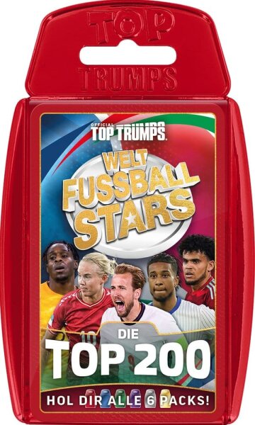 Weltfussballstars Kartenspiel 200 Pack 1 *DE*