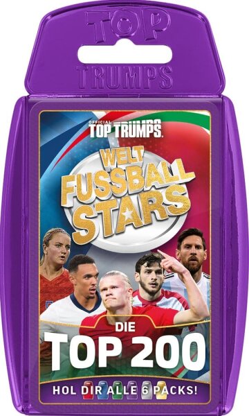 Weltfussballstars Kartenspiel 200 Pack 4 *DE*