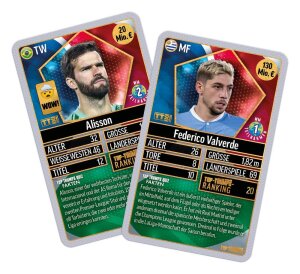 Weltfussballstars Kartenspiel 200 Pack 5 *DE*