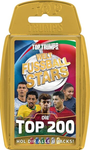 Weltfussballstars Kartenspiel 200 Pack 6 *DE*
