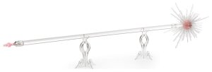 Wicked: For Good Requisiten-Replik Glindas Bubble Wand 122 cm