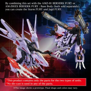 Zoids Model Kit Zubehör-Set AM-Z01CP Berserk Fury...