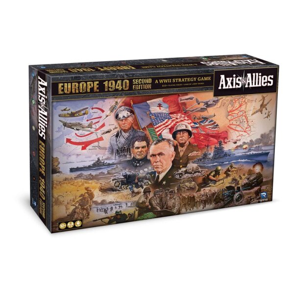 Axis & Allies Brettspiel Axis & Allies: 1940 Europe Second Edition *EN*