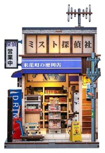 Miniature House Model Kit Beika-cho Convenience Store 22...