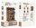 Miniature House Model Kit Morita-Ya 21 x 16 cm