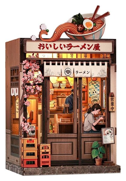 Miniature House Model Kit Oishii Kyoto 22 x 13 cm