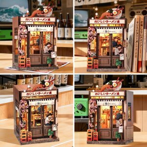 Miniature House Model Kit Oishii Kyoto 22 x 13 cm