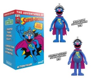 Sesamstraße ReAction Actionfigur Super Grover...