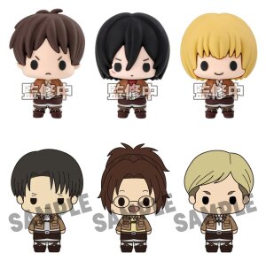 Attack on Titan Chokorin Collection Minifiguren 5 cm...