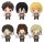 Attack on Titan Chokorin Collection Minifiguren 5 cm Blind Box Display (6)