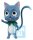 Fairy Tail 20th Anniversary Ichibansho Masterlise PVC-Figur Happy 7 cm