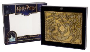 Harry Potter Replik Marauders Map Metal Map 15 cm