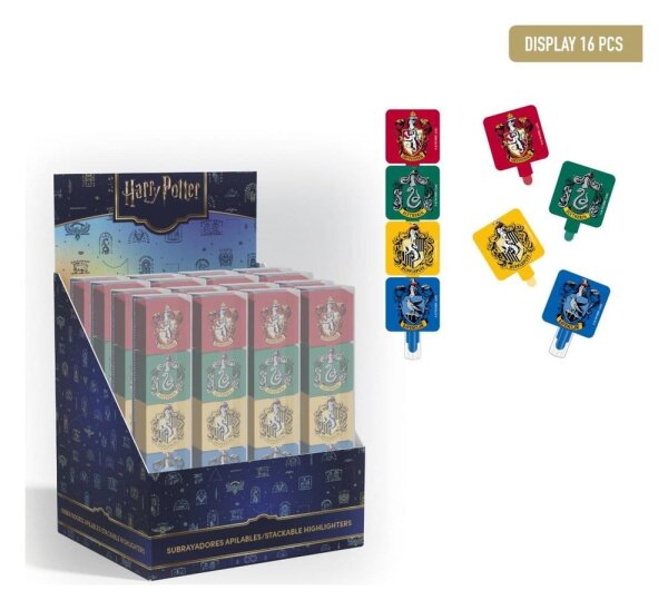 Harry Potter Stapelbare Textmarker Display (16)