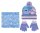 Lilo & Stitch 3er-Set Beanie, Schlauchtuch Snood & Handschuhe Stitch