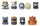 Naruto Shippuden Mega Cat Project Nyaruto! Once upon a time in Konoha village Minifiguren 3 cm Blind Box Display (8) (Repeat)