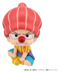 One Piece Look Up PVC Figur Buggy Childhood Ver. 11 cm