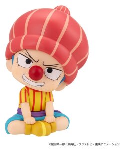 One Piece Look Up PVC Figur Buggy Childhood Ver. 11 cm