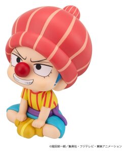 One Piece Look Up PVC Figur Buggy Childhood Ver. 11 cm