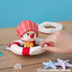 One Piece Look Up PVC Figur Buggy Childhood Ver. 11 cm