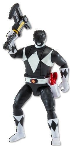 Power Rangers Season 2 Auto-Morphin Actionfigur Black Ranger