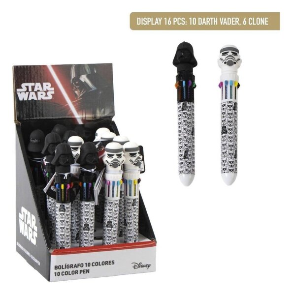 Star Wars Zehnfarbkugelschreiber Display (16)