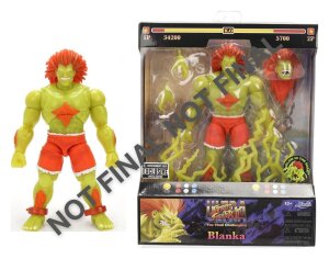 Street Fighter Actionfigur II Blanka GID 19 cm