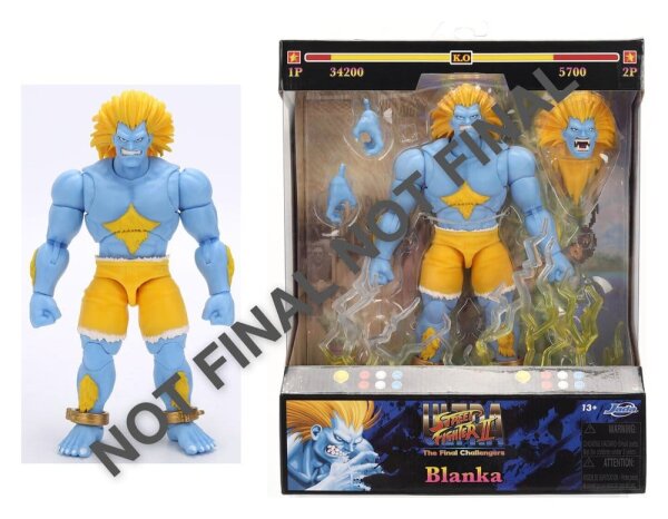 Street Fighter II Actionfigur Blanka P2 19 cm