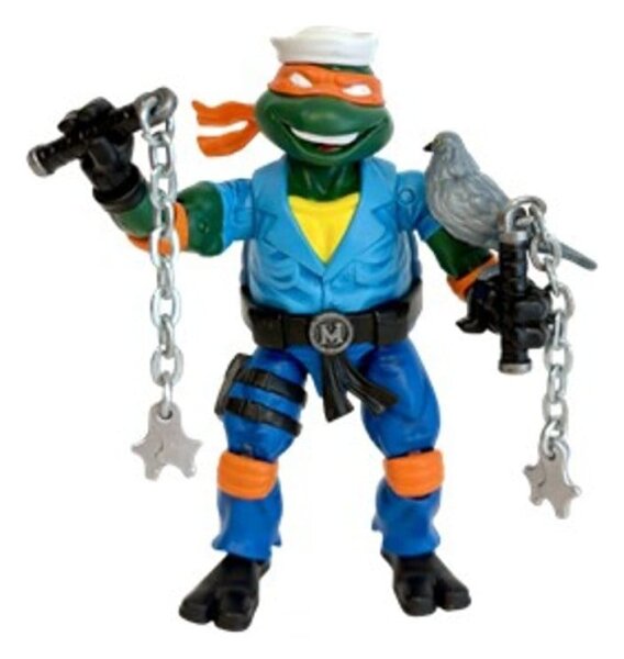 Teenage Mutant Ninja Turtles x G.I. Joe Crossover Classics Actionfigur Michelangelo x Shipwreck 12 cm