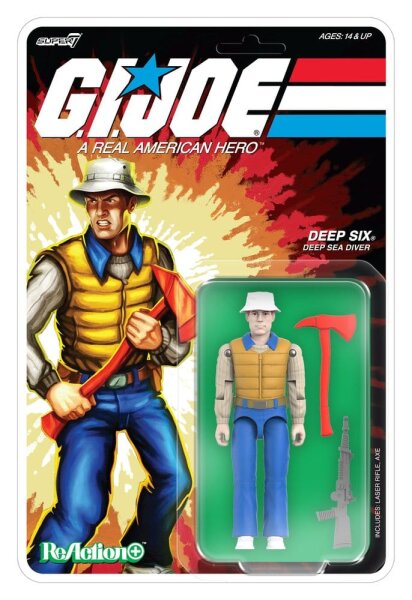 G.I. Joe (Comic) ReAction+ Actionfigur Wave 09 Deep Six