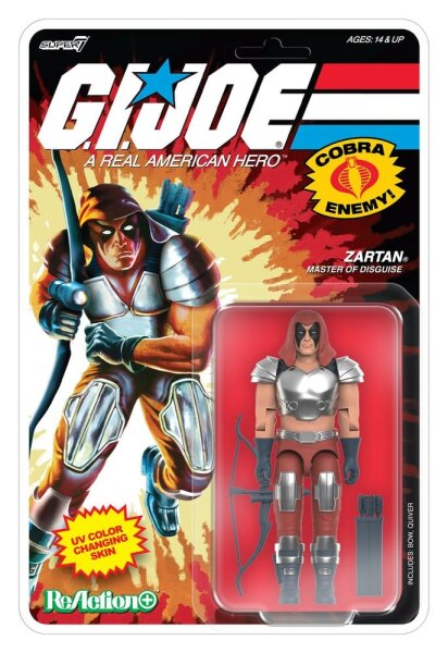 G.I. Joe (Comic) ReAction+ Actionfigur Wave 09 Zartan