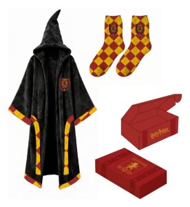 Harry Potter Fleece-Umhang & Socken Geschenkset