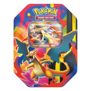 Pokemon TCG ex Tin-Box 126 Mega-Glurak Y DE
