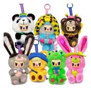 Rebel Bears Vinyl Plüschfiguren Blind Box Sweet Zoo...