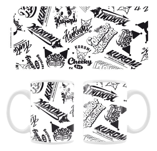 Sanrio Tasse Kuromi Street logos