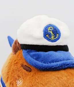 Capybara Plüschfigur Capy Captain 23 cm