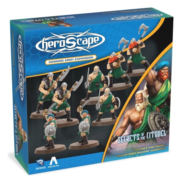 Heroscape Brettspiel Armee-Erweiterung MacDirk Warriors Remastered *EN*