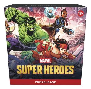 Magic the Gathering Marvel Super Heroes Prerelease Packs Umkarton (15) englisch