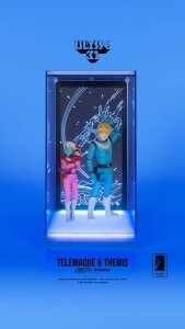 Ulysse 31 Neon Figur 1/9 Telemachus & Themis 20 cm