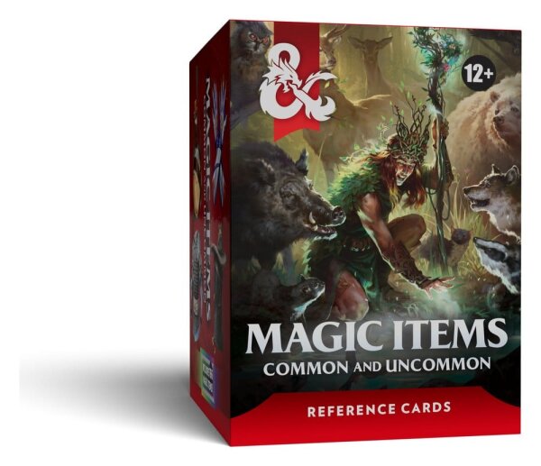 Dungeons & Dragons RPG Referenzkarten - Magische Gegenstände (Gewöhnlich und Ungewöhnlich) *EN*