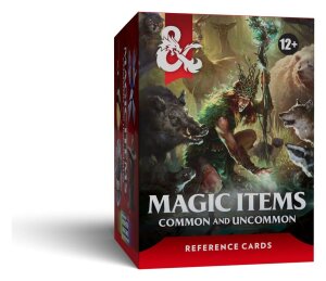 Dungeons & Dragons RPG Referenzkarten - Magische...