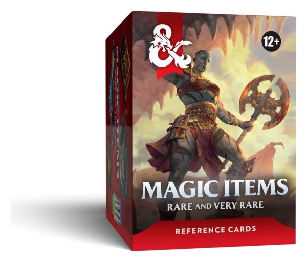 Dungeons & Dragons RPG Referenzkarten - Magische Gegenstände (Selten und Sehr selten) *EN*