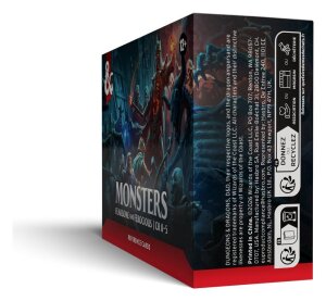 Dungeons & Dragons RPG Referenzkarten: Monster (Furchterregend und Wild) *EN*