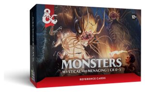Dungeons & Dragons RPG Referenzkarten: Monster...